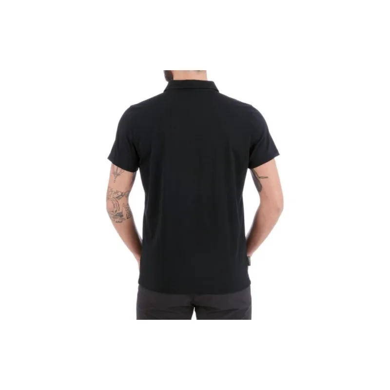 MAMMUT Trovat Polo Shirts Men Black-2