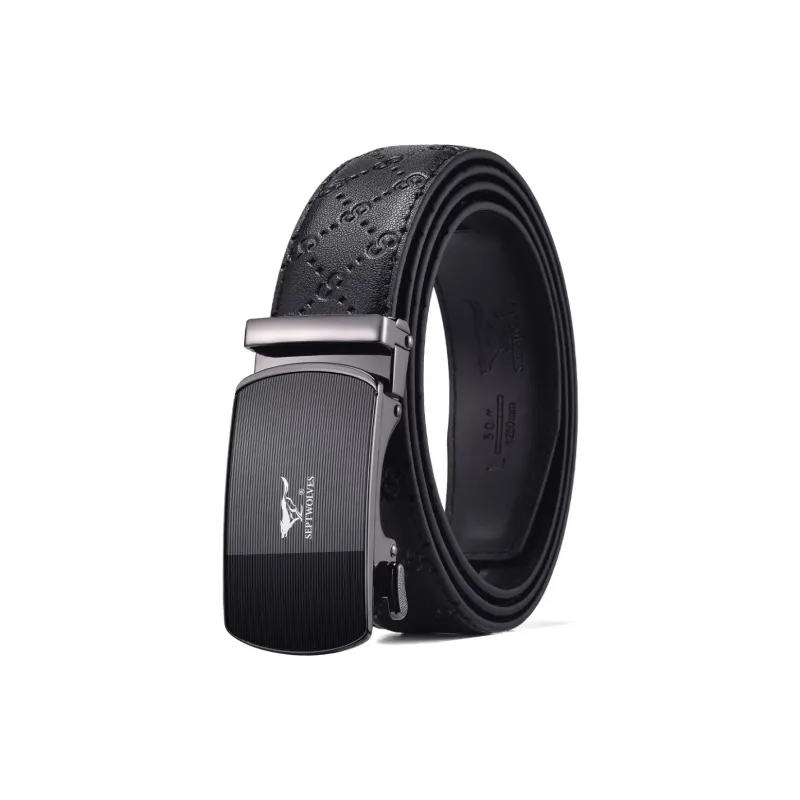 SEPTWOLVES Graduation Season Gift Box For Teachers Leather Belts Men's 3.5cm-1