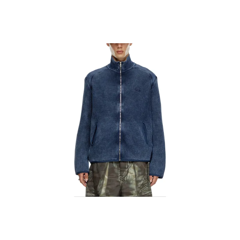 DIESEL S Wafcool Zip LS Sweatshirt-2