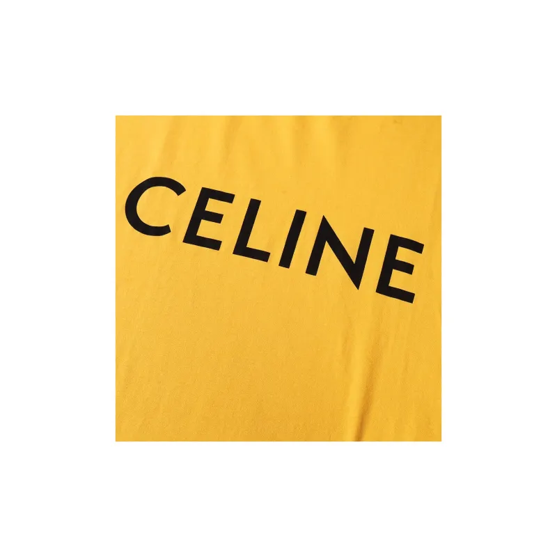 CELINE SS22 T Shirt Men's Yellow-3