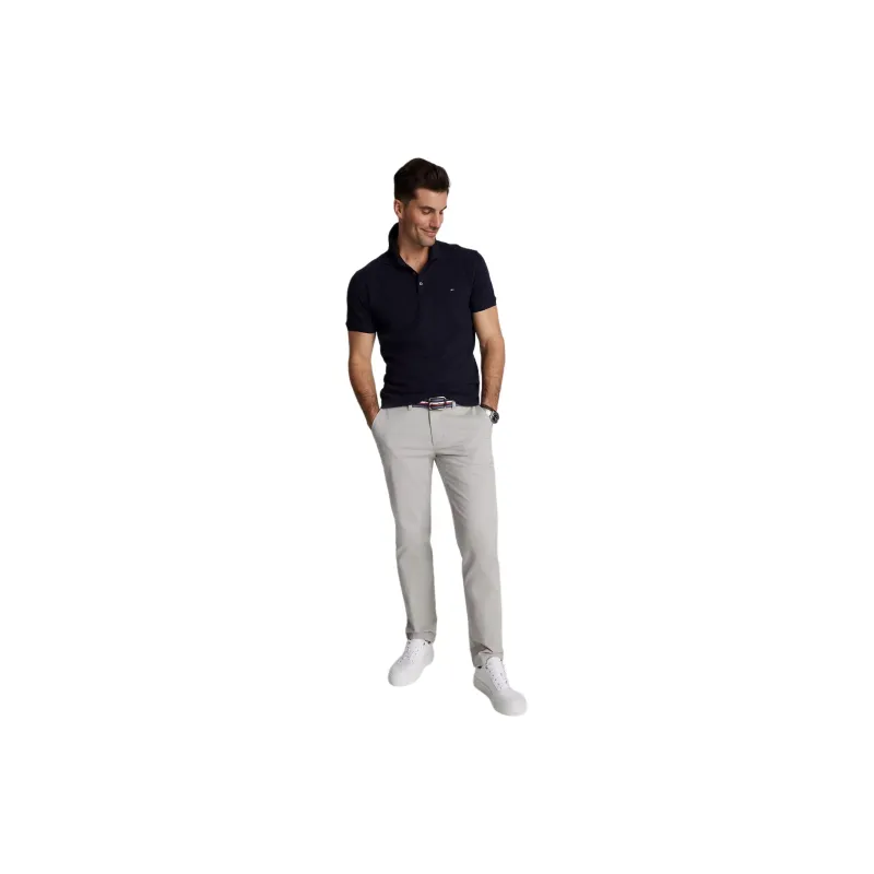 Tommy Hilfiger Polo Shirt Men's Navy Blue-4