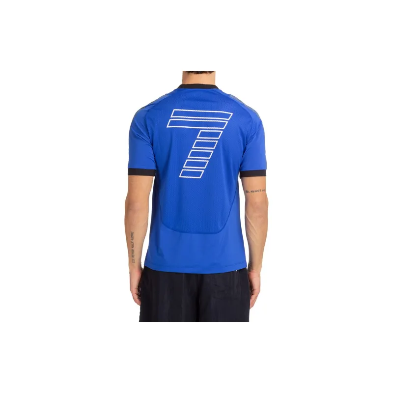 EMPORIO ARMANI EA7 T Shirts Men Royal Blue-3