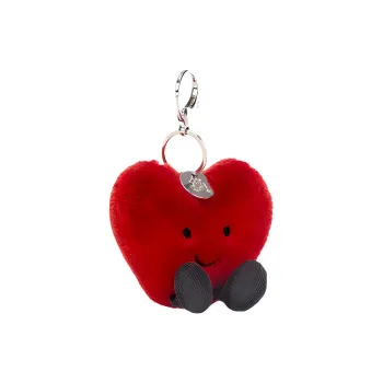 JELLYCAT Amuseables Heart Bag Charm
