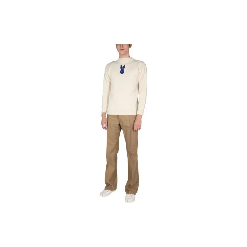 Maison Margiela Sweaters Men Ecru-2