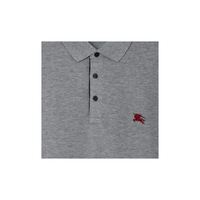 Burberry Polo Shirt Men's Light Gray-5