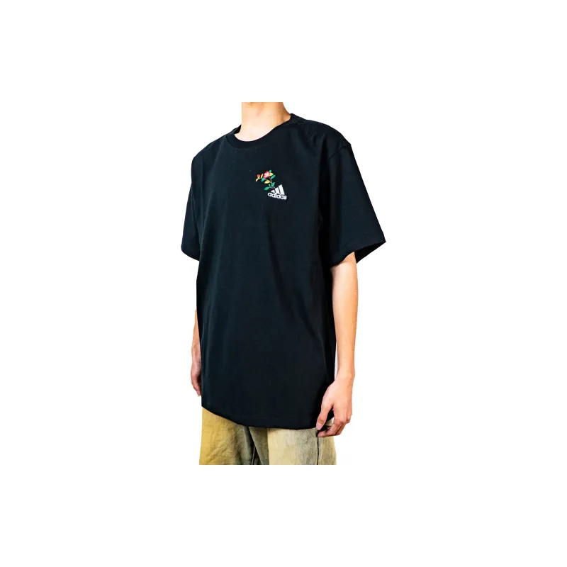 Adidas T Shirts Unisex Black-4