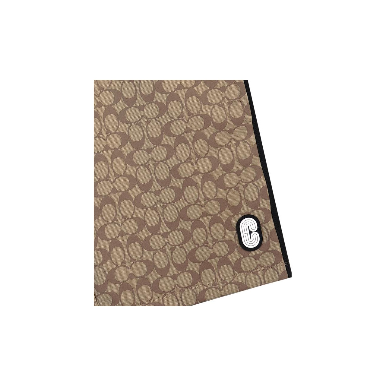 COACH FW22 Casual Shorts Men's Khaki - POIZON