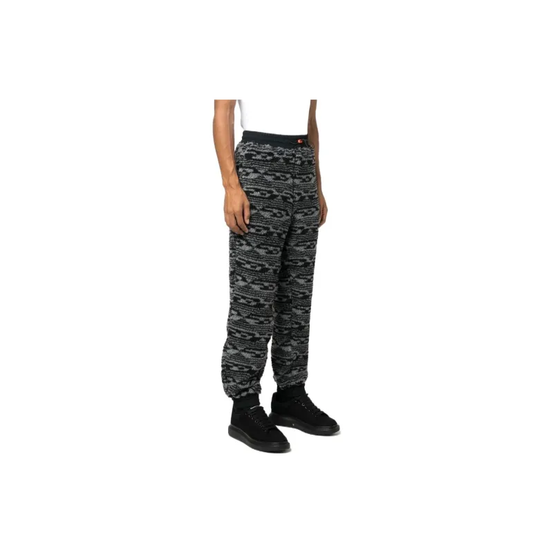 DIESEL Monogram Teddy Sweatpants-3