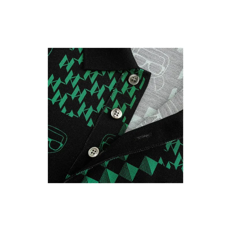 KARL LAGERFELD SS24 Polo Shirt Men's Black-2