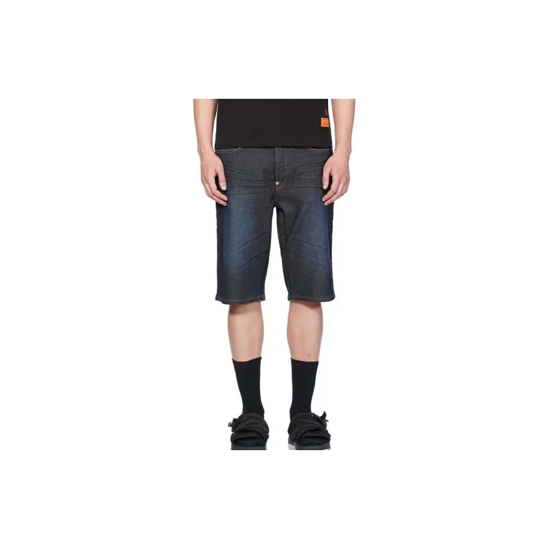 EVISU Denim Shorts Men Blue-3