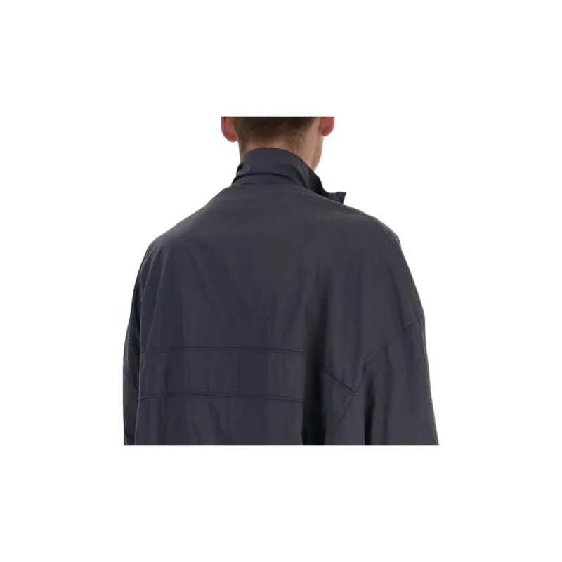 Balenciaga Jackets Coats Loose Fit Style Men's Dark Gray-6