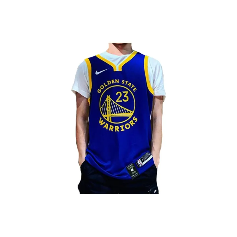 Nike Jersey Basketball Jerseys Men Blue-2