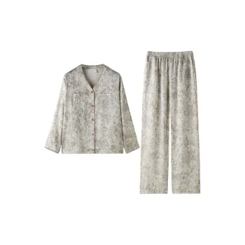 Meonsill Pajama Set Women's Apricot