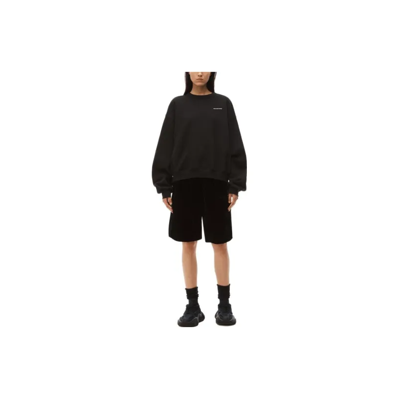 Alexander Wang Sweatshirts Unisex Black-2