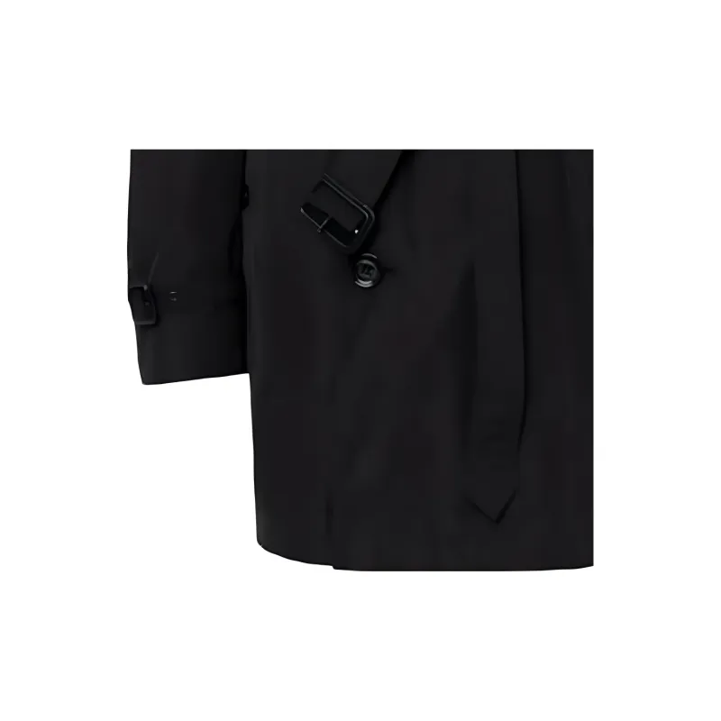 Burberry Trench Coat Men's Black-1