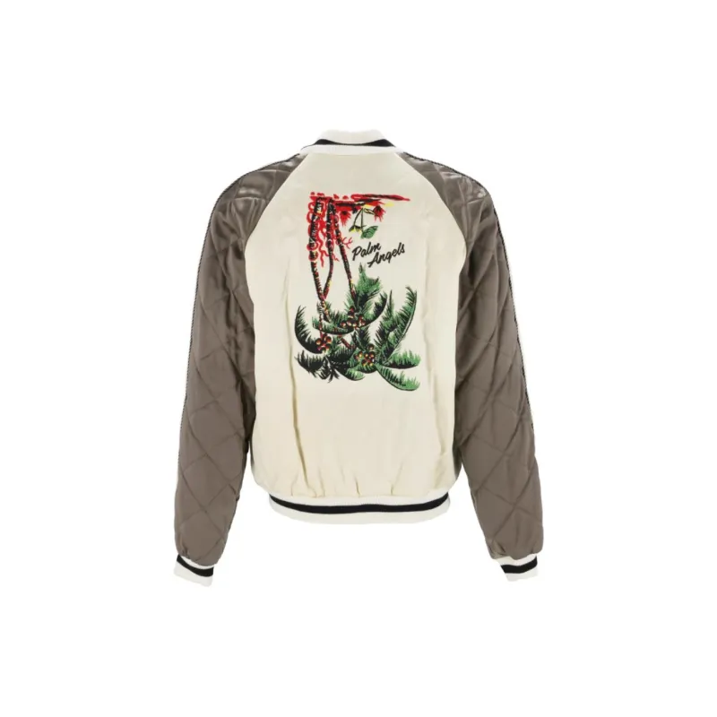 PALM ANGELS Upsidedown Palm Sukajan Jacket-1