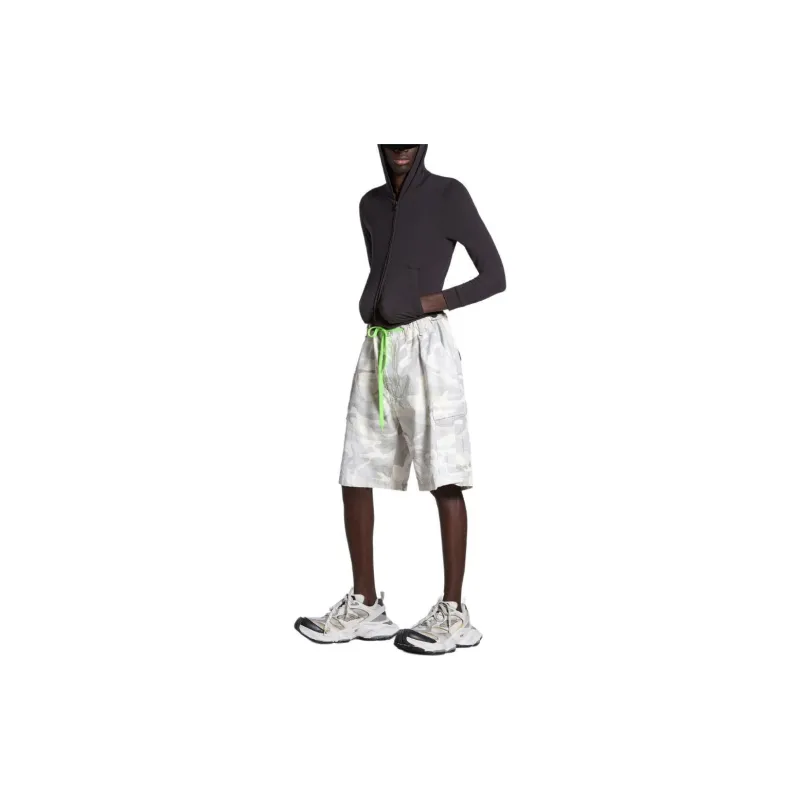 Balenciaga Cargo Shorts Regular Fit Men's Gray-2