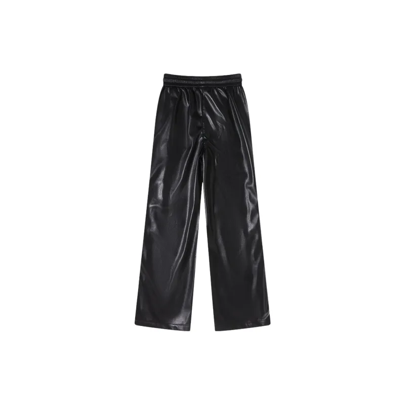 C'N'C Fall And Winter Leather Pants Women's-1