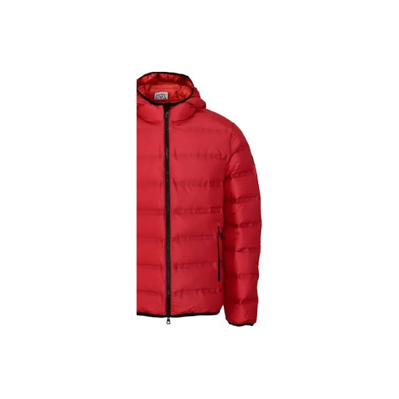 EMPORIO ARMANI EA7 Down Jackets Men Red-5