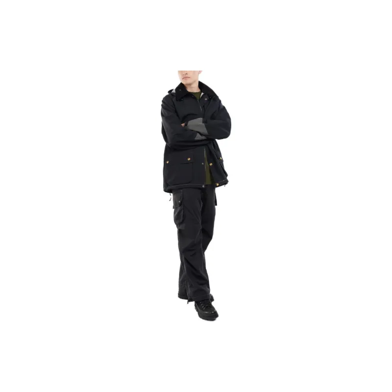 BARBOUR Logo print Hooded Jacket-3
