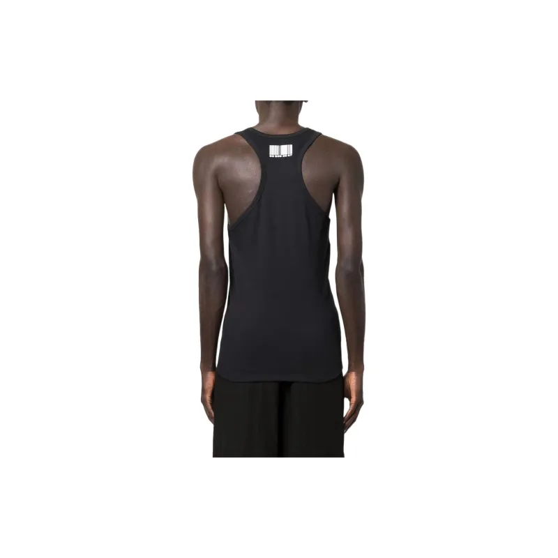 Vetements Tank Tops Unisex Black-2