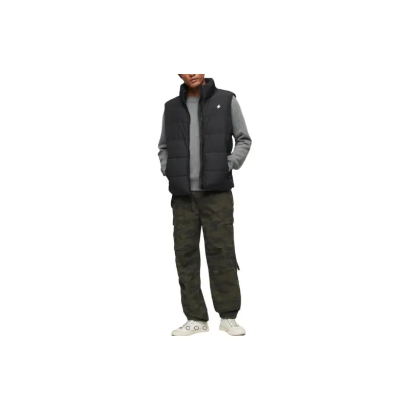 SUPERDRY Vests Men Black-1