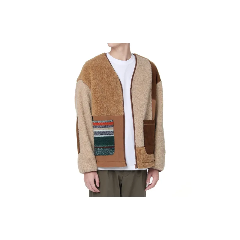 FIVE CM Velvet Jackets Men BWX/Brown-2