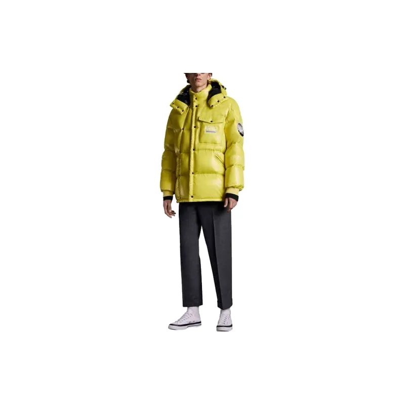 Moncler Down Jacket Men's Yellow-1