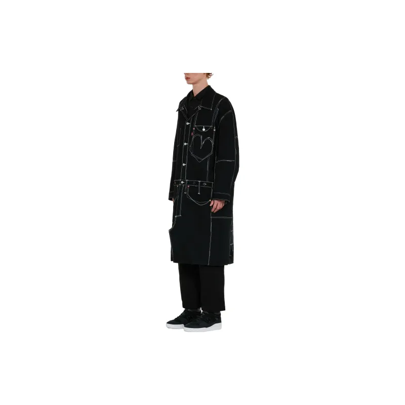Levi's JUNYA WATANABE Co brand FW23 Jackets & Coats Unisex Black-3