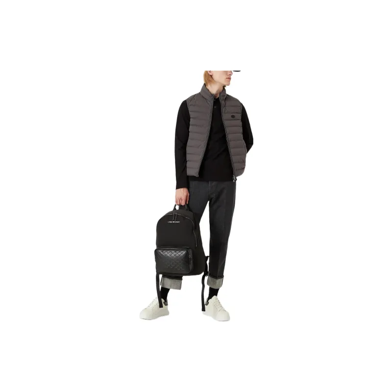 EMPORIO ARMANI FW22 Vest Men's Gray-1