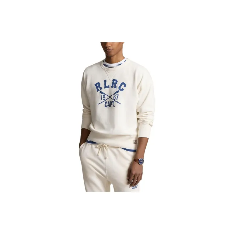 Polo Ralph Lauren SS24 Sweatshirt Men's Nevis Island Ecru-3