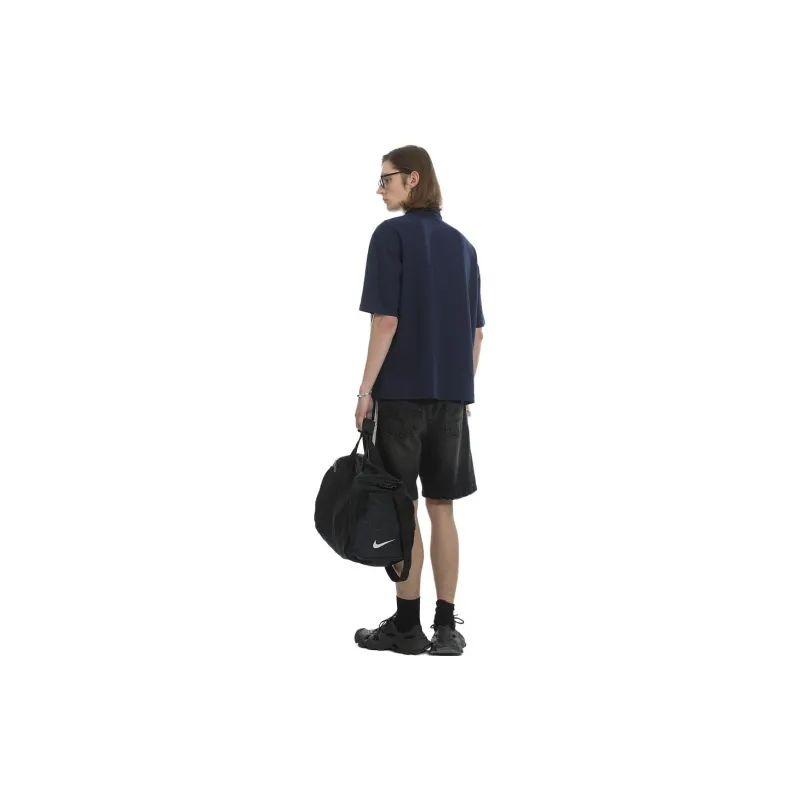 UNVESNO Polo Shirts Unisex Navy Blue-2