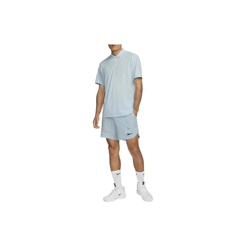 Nike Polo Shirts Men Glacier Blue-2
