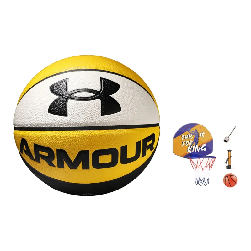 Under Armour Panda Series PU Basketball Yellow Size 7 Training Unisex-6