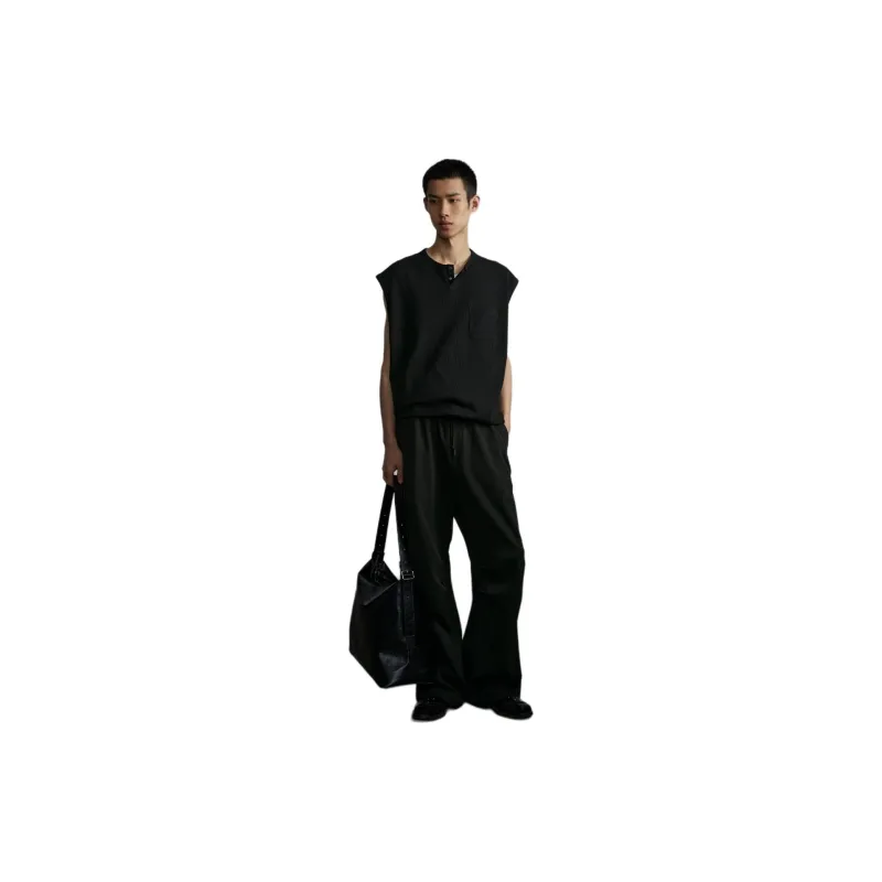 OPICLOTH Casual Pants Unisex-14