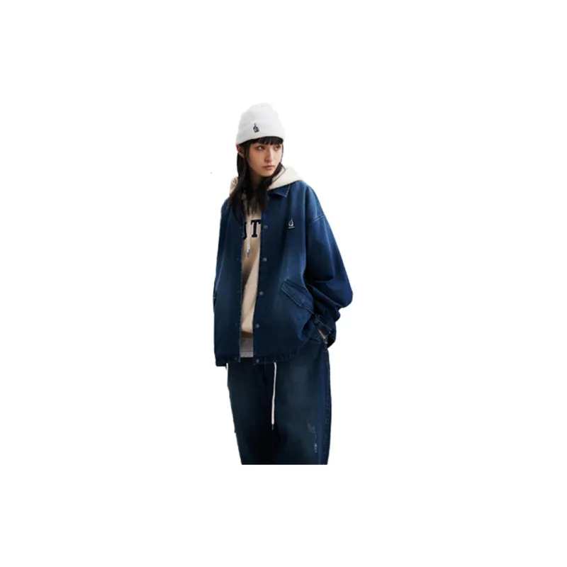 Nautica White Sail Denim Jacket Unisex-5