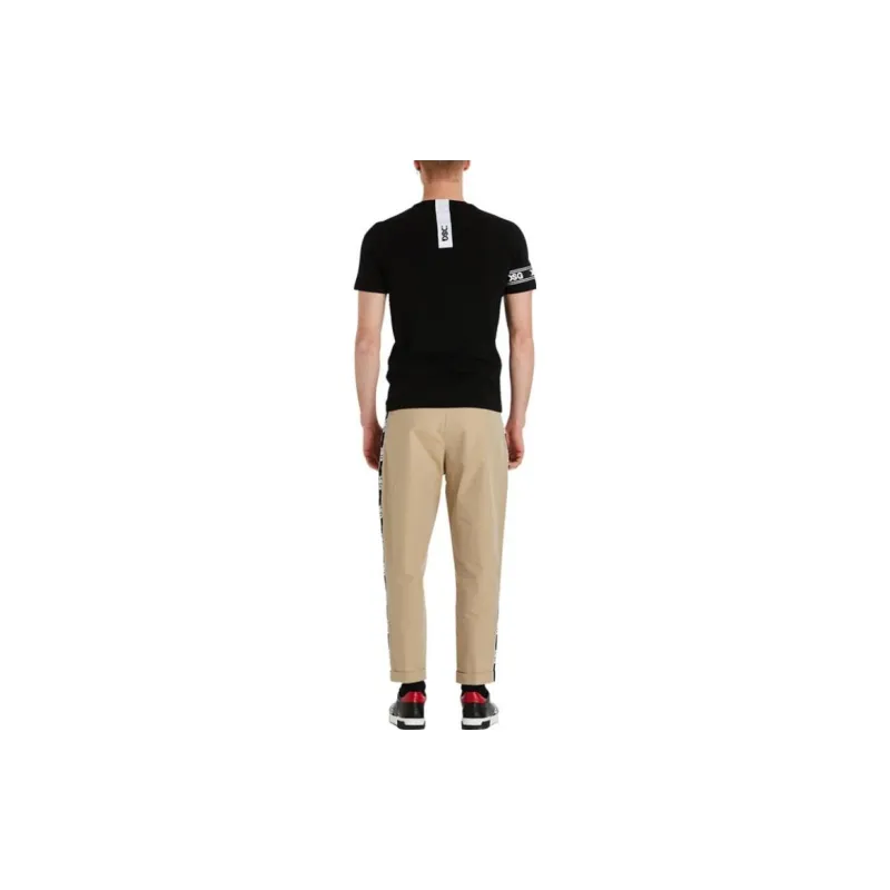 DSG DISGUSTO SS22 Straight Casual Pants Men's Beige Yellow-3