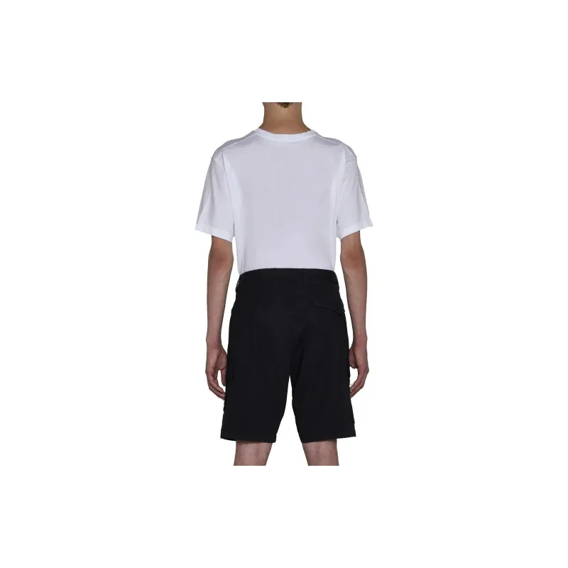 STONE ISLAND Compass badge Cotton Cargo Shorts-2