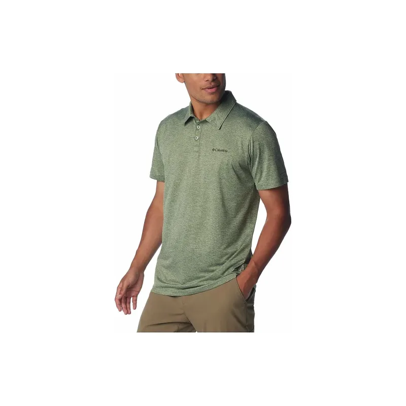 Columbia Hike Polo Shirt Men's Green-3