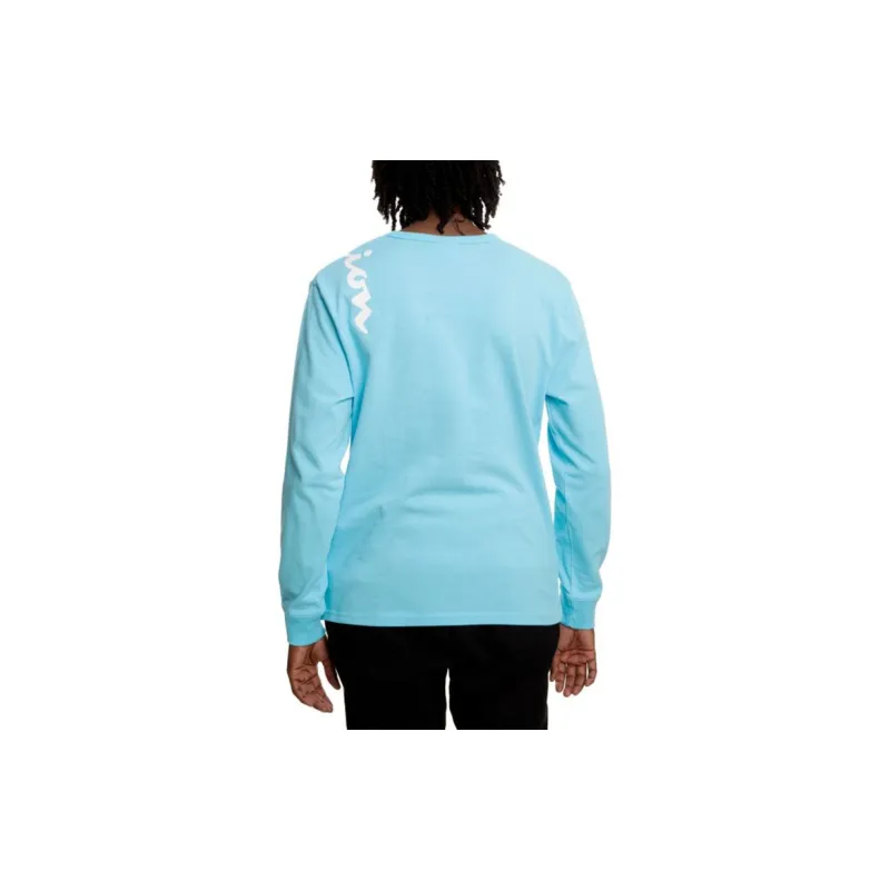 Champion Long-Sleeved T-Shirt US Version Unisex Sky Blue-2