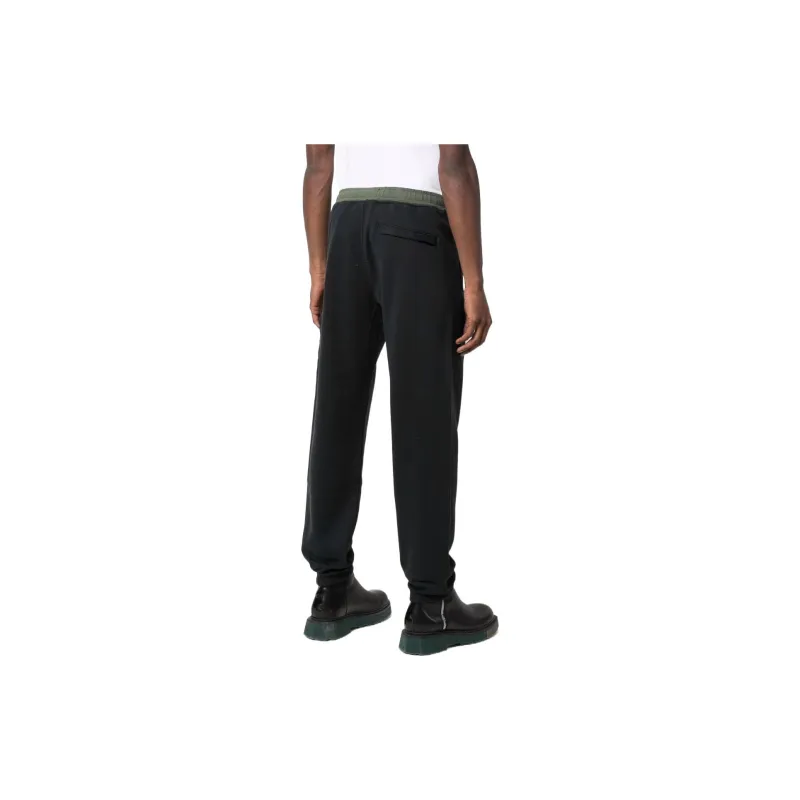 STONE ISLAND Knitted Sweatpants Men Black-2