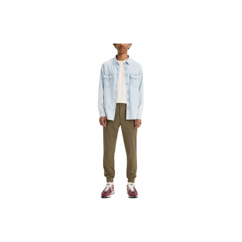 Levis Casual Pants Men Green-1