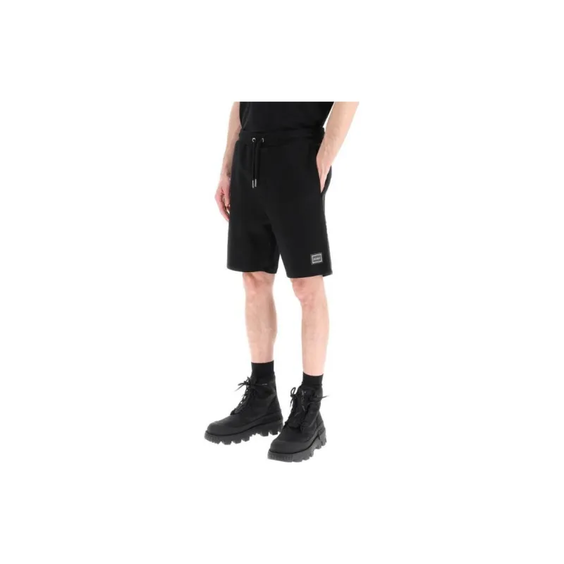 HUGO BOSS Casual Shorts Men Black-1
