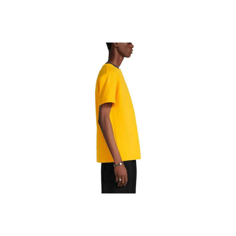 DIOR T Shirt Men's Bright Yellow-3