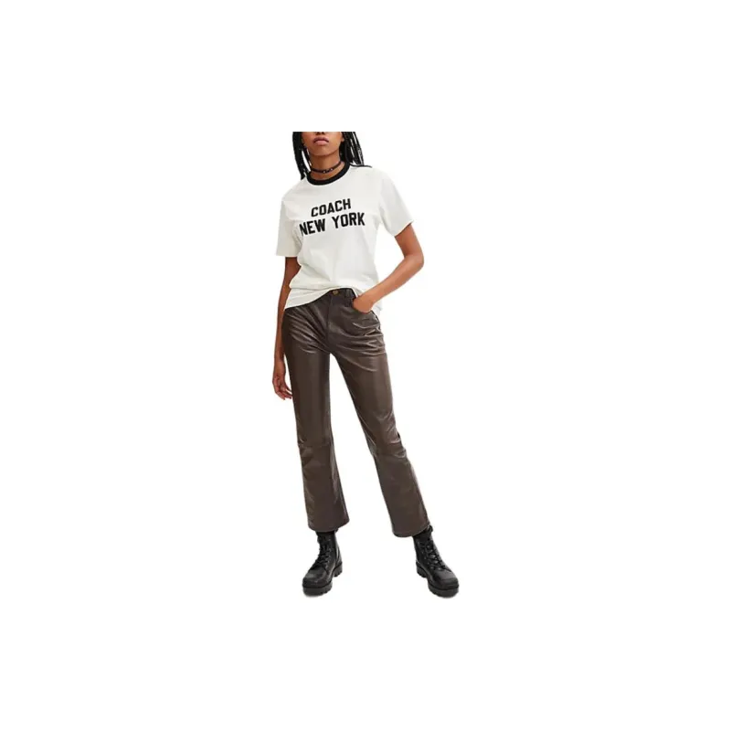COACH T Shirts Unisex White-1
