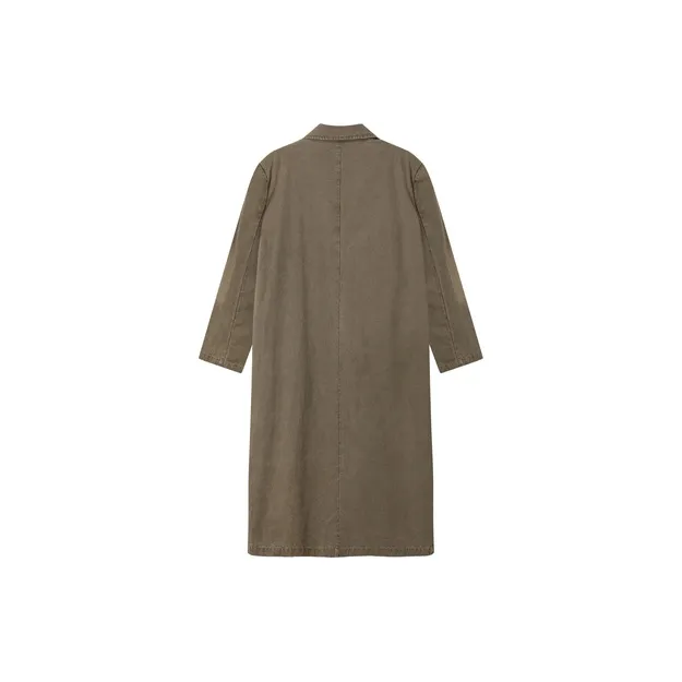 CHUU Trench Coat Women's Coffee-1
