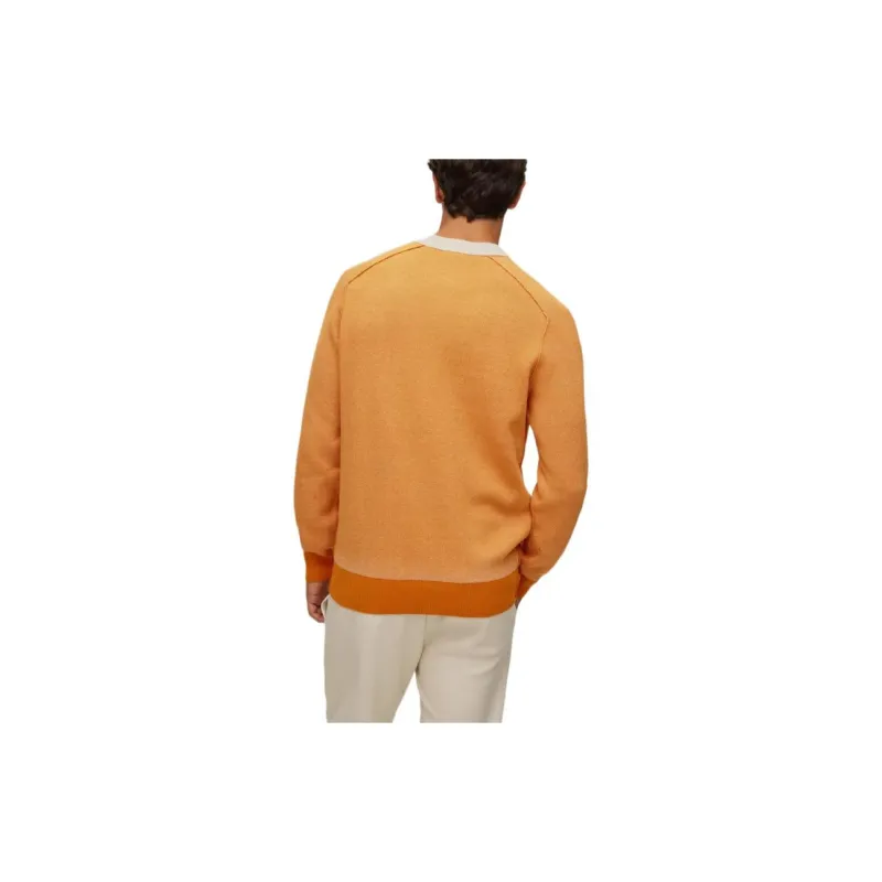 HUGO BOSS Sweaters Men Orange-4
