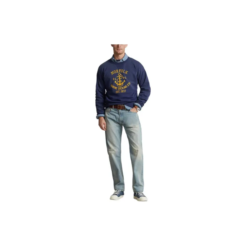 Polo Ralph Lauren SS24 Sweatshirt Men's Deep Cobalt Blue-1