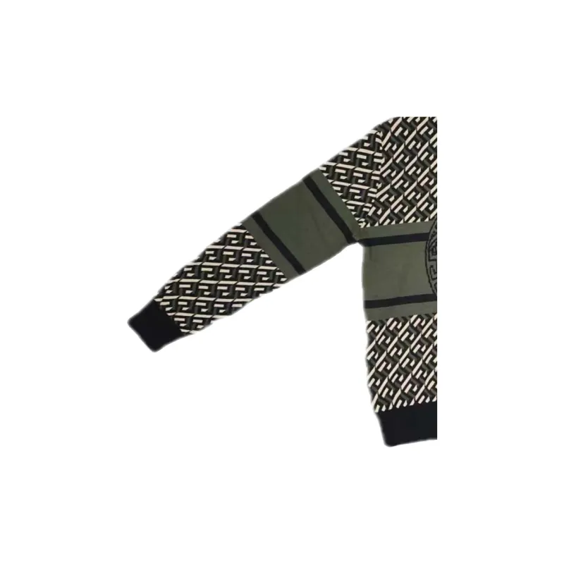 VERSACE Sweaters Men Green-5