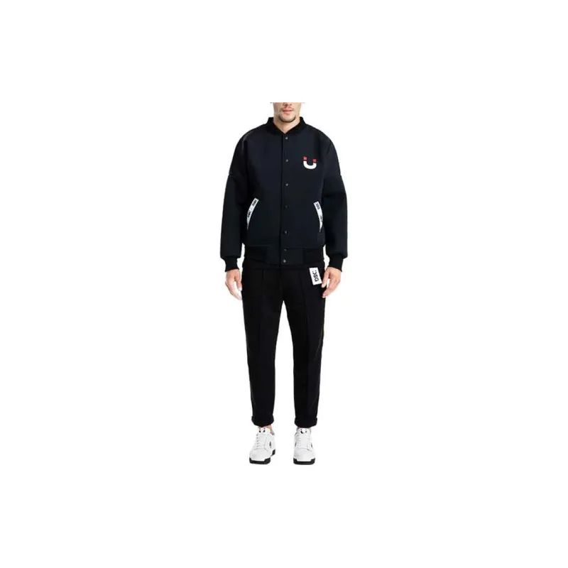 DSG DISGUSTO Baseball Jacket Unisex Black-1